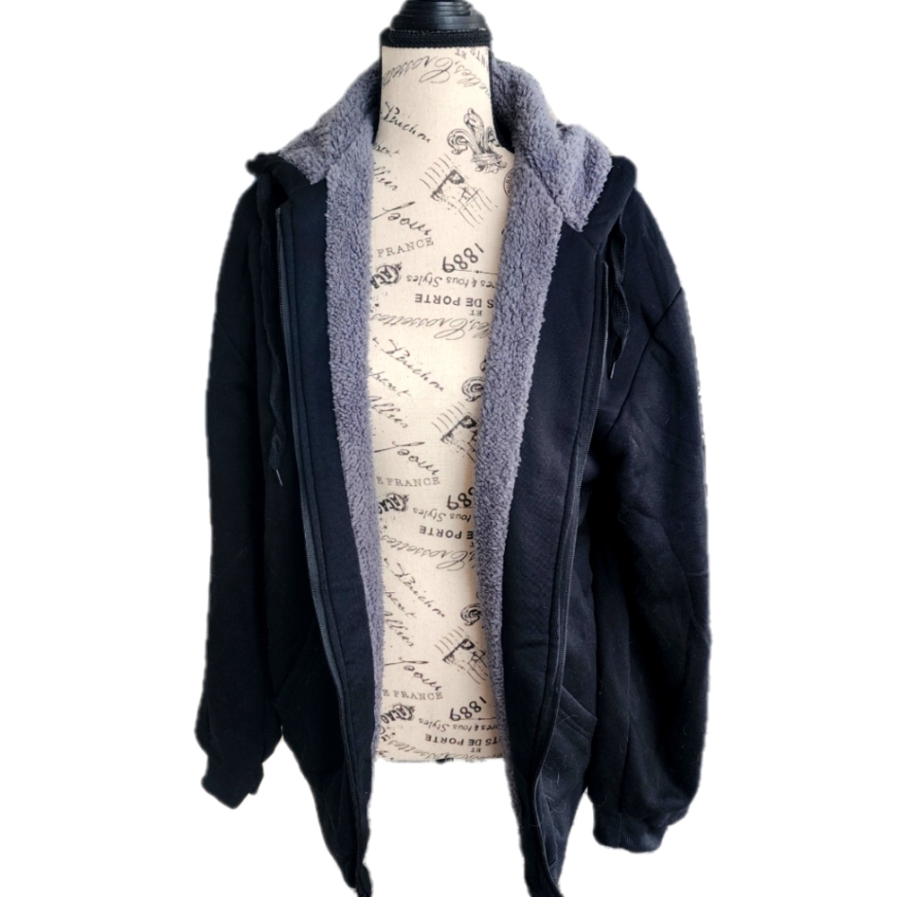 NWT Sherpa-Lined Jacket (Size M)